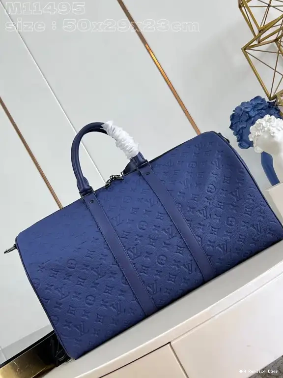 Aaa replica bags LOUIS BANDOULIÈRE 50 VUITTON KEEPALL 0604